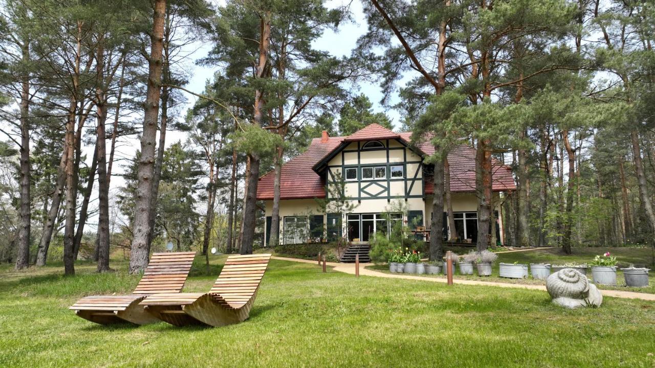 Pension Kalmus - Domek Z Sauna Smołdzino Eksteriør bilde